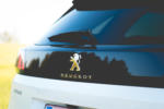 Peugeot 3008 Hybrid Logo Heck