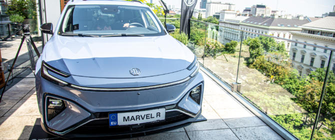 2022 MG Marvel R Electric AWD Performance Test Wien Vienna Austria Österreich