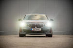 BMW 128ti Test Review Fahrbericht Front LED Scheinwerfer storm bay metallic rot