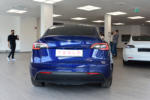 2022 Tesla Model Y Blau Blue Heck Rear Austria Österreich Infos Preise Start