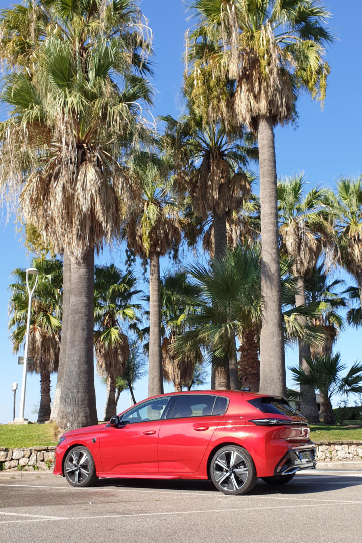Peugeot 308 GT Hybrid Elixier Rot Red Metallic Test Drive Review Fahrbericht