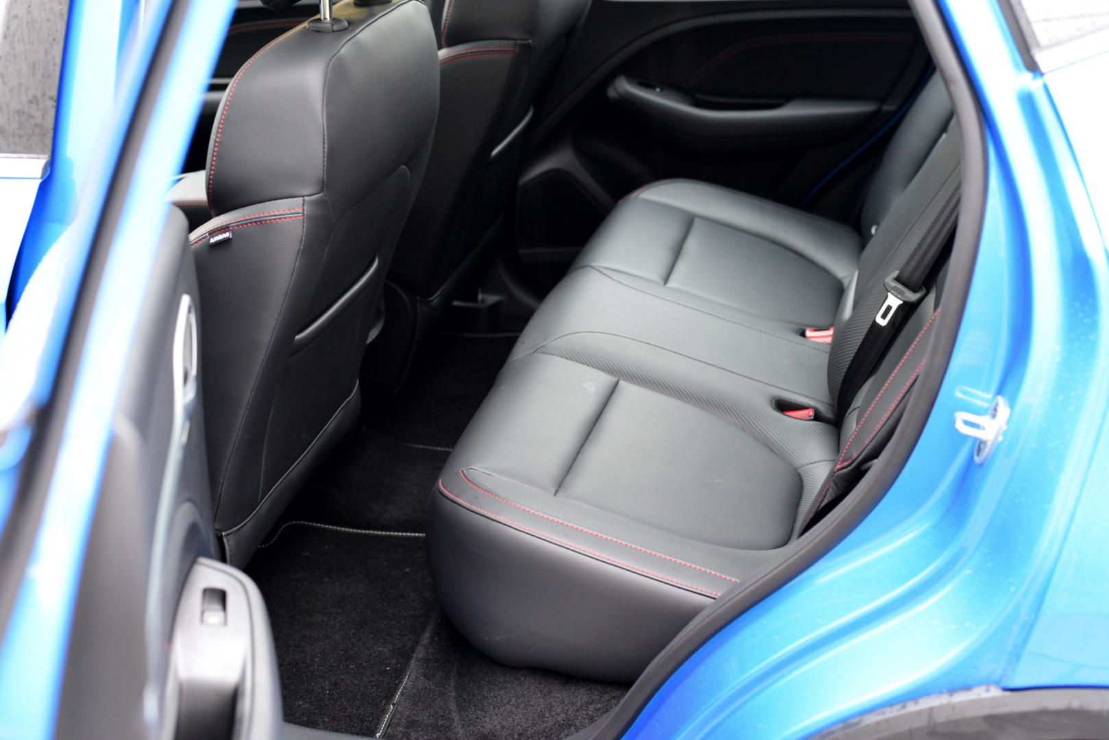 Die Rücksitzbank des 2022 MG ZS Facelift.