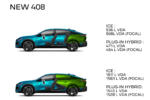 2023 Peugeot 408 408X PHEV Plug-in-Hybrid Blue Blau Info Data Daten Fakten