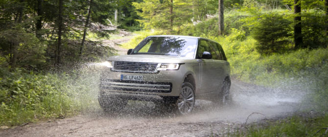 2023 Range Rover Test Review Fahrbericht Offroad