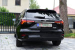 MG5 Luxury Maximale Reichweite Test Review Fahrbericht schwarz black leder grau