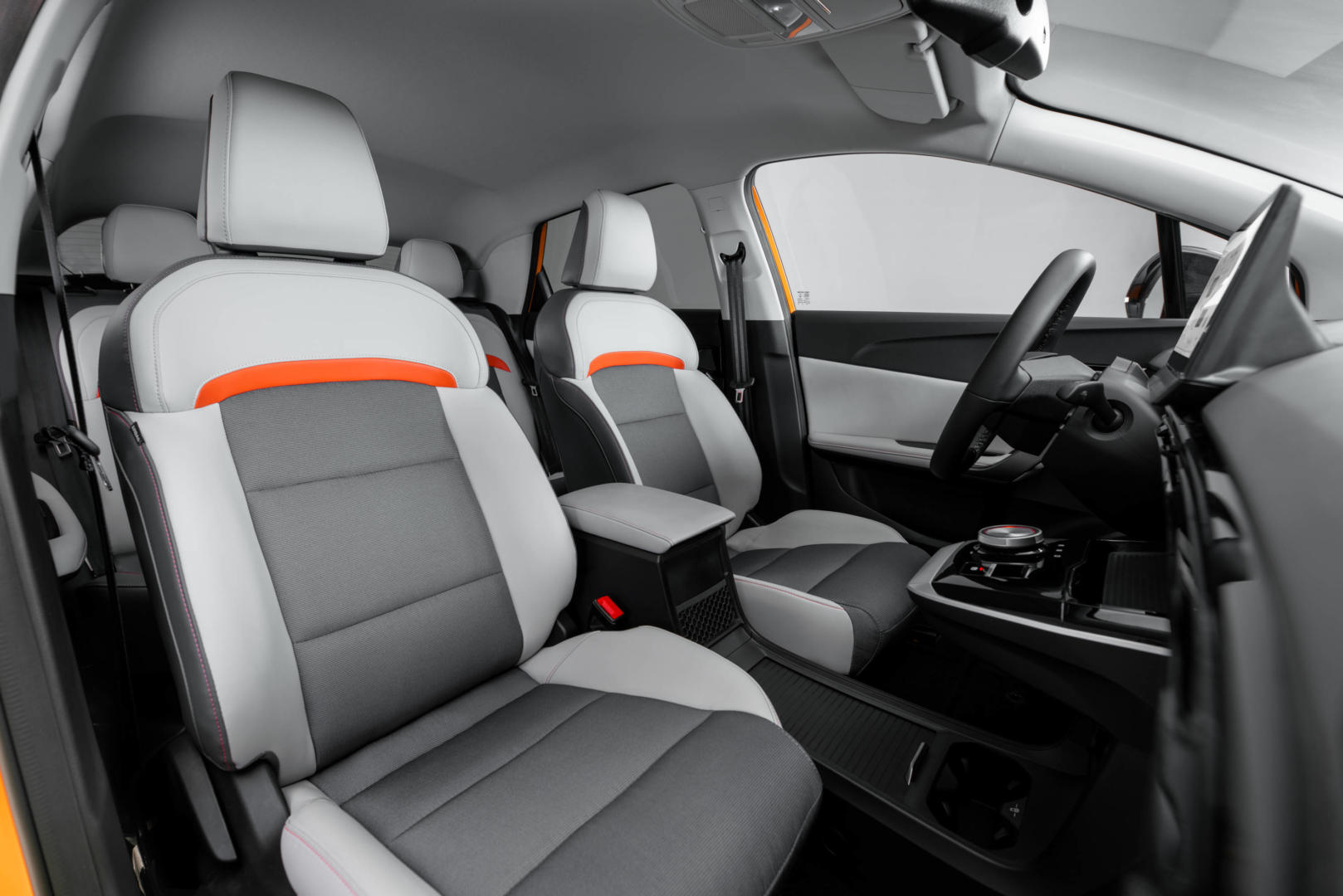 MG4 Luxury Grey Interieur Interior Grau Gray optional