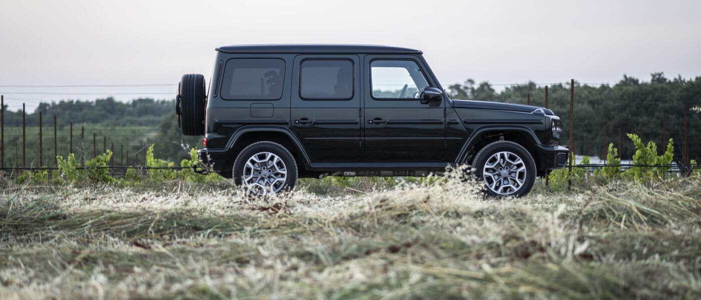 2025 Mercedes-Benz G 450 d von der Seite
