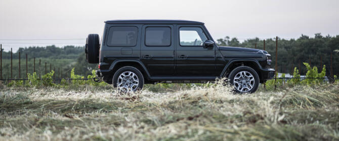 2025 Mercedes-Benz G 450 d von der Seite
