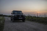 2025 Mercedes-Benz G 450 d auf der Landstraße