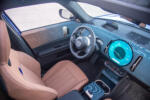 2024 MINI Countryman SE ALL4 interieur interior leder leather steering wheel lenkrad display round touch screen stoff armaturenbrett
