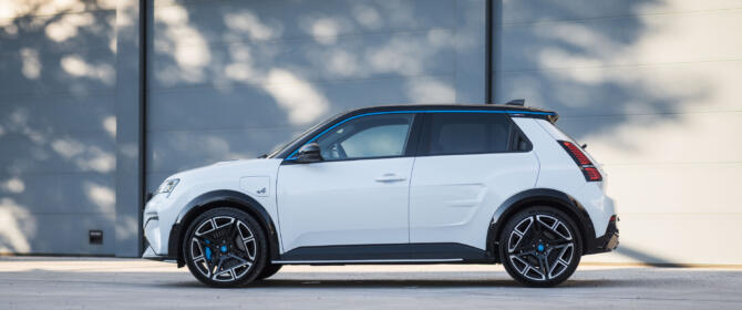 2025 Alpine A290 GTS von der Seite