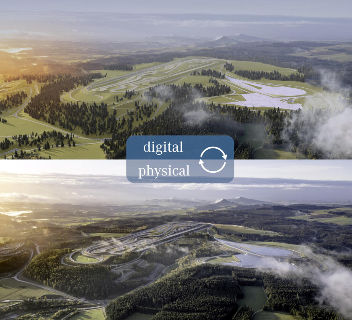 Mercedes-Benz Prüf- und Technologiezentrum Immendingen Baden-Württemberg Digitaler Zwilling Digital Twin Simulation