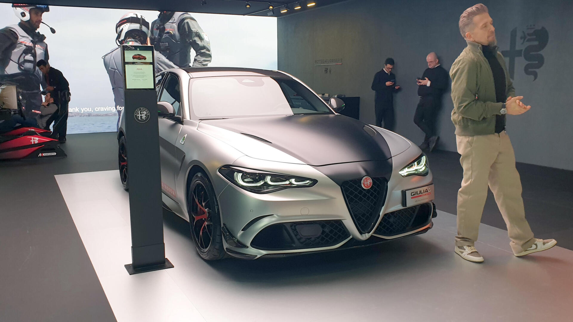 2026 Alfa Romeo Giulia Quadrifoglio Luna Rossa Brussels Motor Show