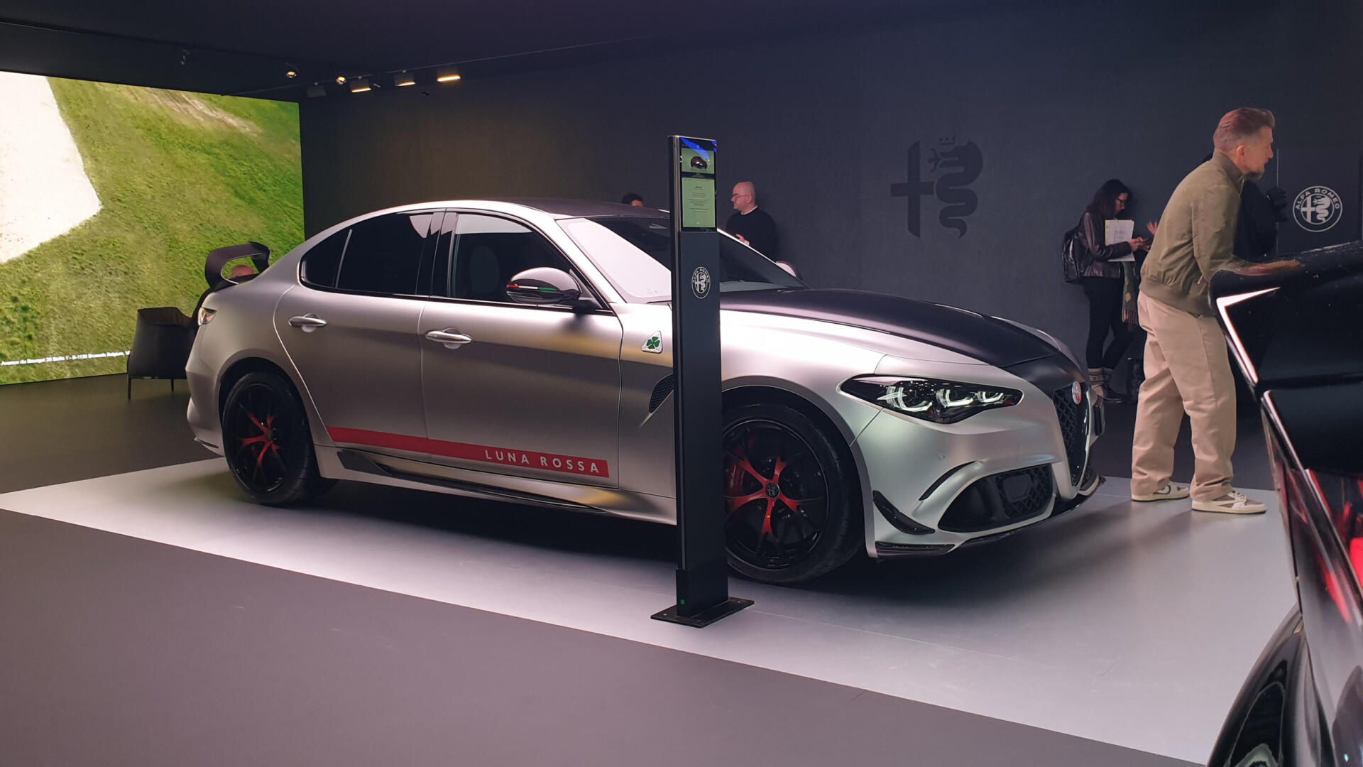 2026 Alfa Romeo Giulia Quadrifoglio Luna Rossa Brussels Motor Show