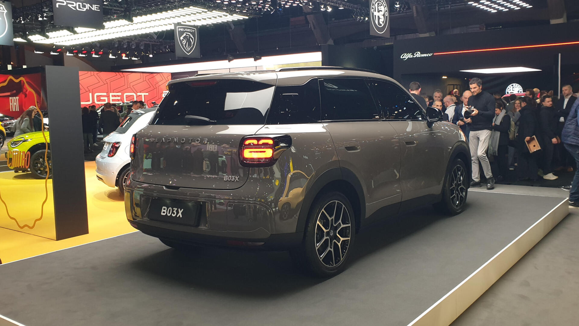 2027 Leapmotor B03X Electric B-SUV Brussels Motor Show 2026