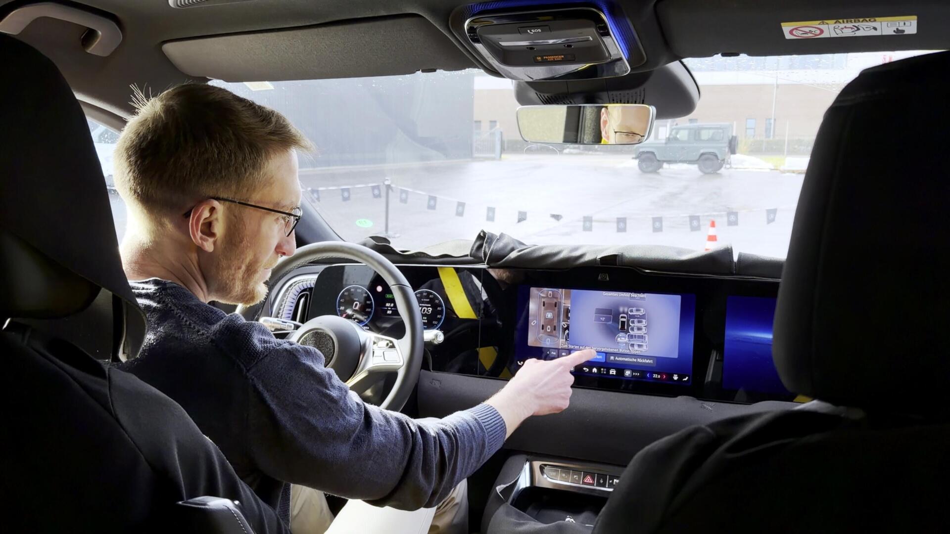 2027 Mercedes-Benz VLE prototype covered tarnung erlkönig test drive review fahrbericht daten fakten wendekreis