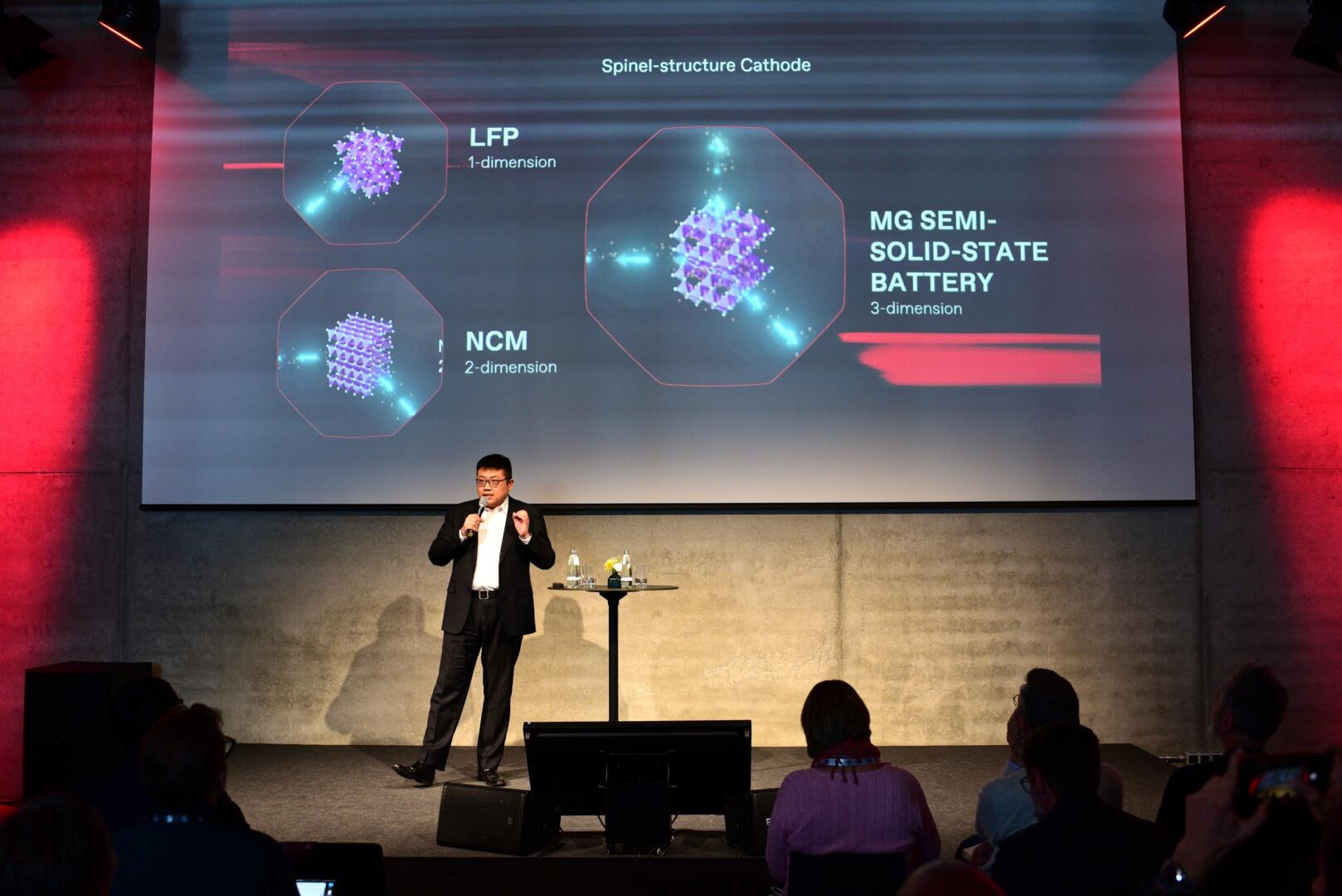 MG SolidCore Batterie Semi-Solid-State Festkörperbatterie Feststoffbatterie