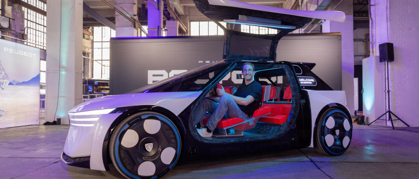 Peugeot POLYGON Concept Test Drive Review Fahrbericht schon gefahren erste ausfahrt studie prototyp