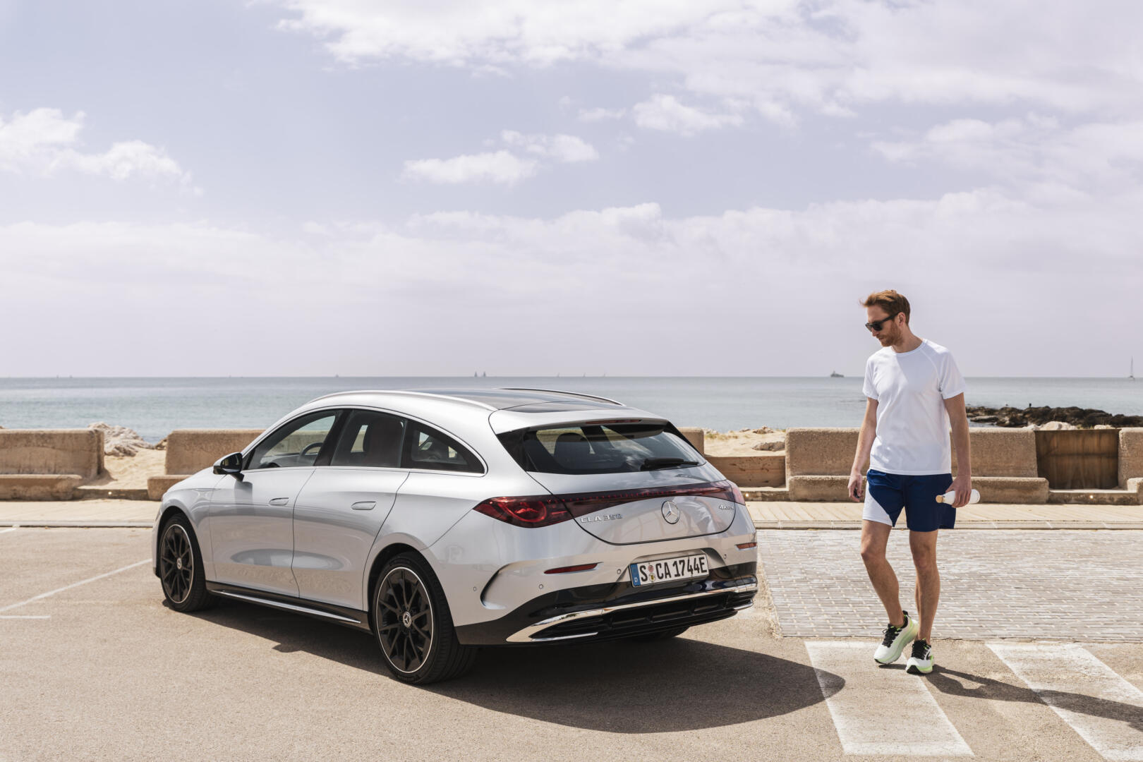 2026 Mercedes-Benz CLA 350 4MATIC Shooting Brake silver silber test drive review fahrbericht