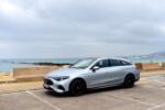 2026 Mercedes CLA Shooting Brake 350 4MATIC test drive review fahrbericht verbrauch high-tech silver metallic silber