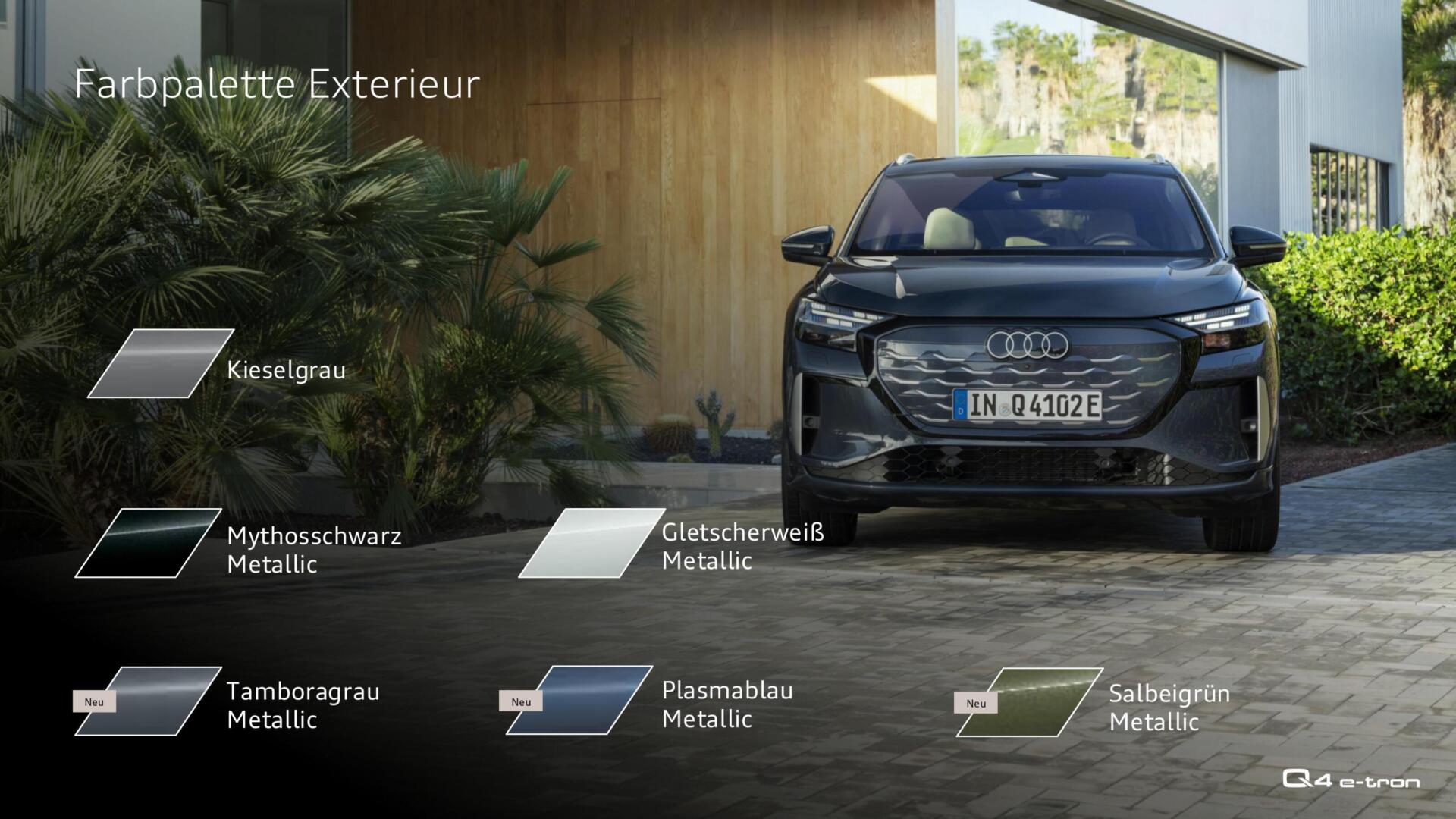 Audi Q4 e-tron Sportback performance Facelift 2026 2027 Österreich Infos