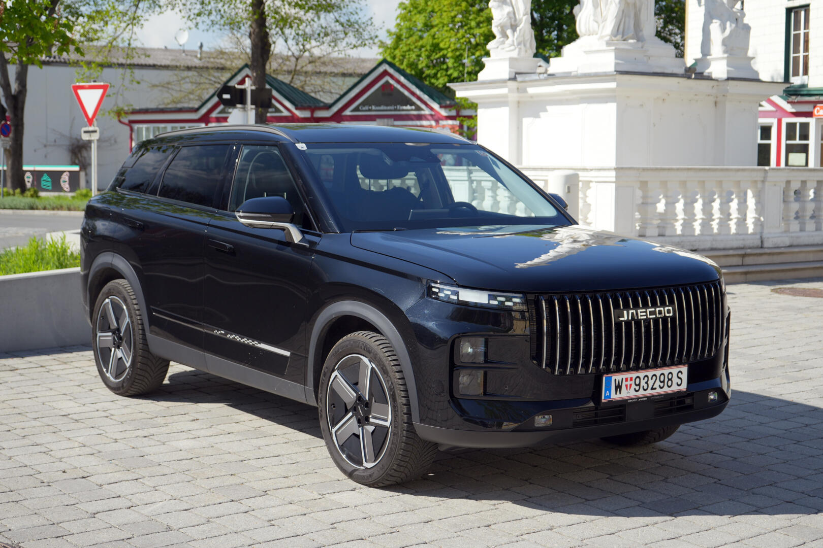 Jaecoo 7 PHEV Plug-in-Hybrid test drive review fahrbericht schwarz black