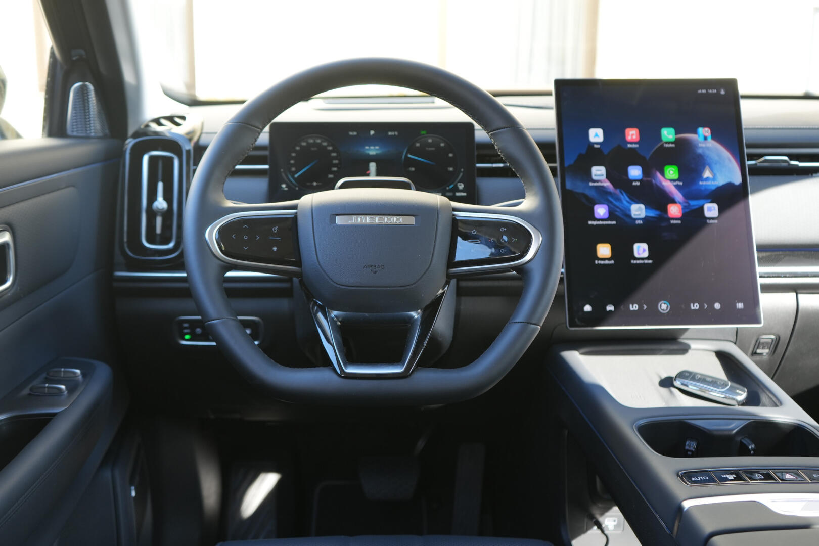 Jaecoo 7 PHEV Plug-in-Hybrid test drive review fahrbericht schwarz black