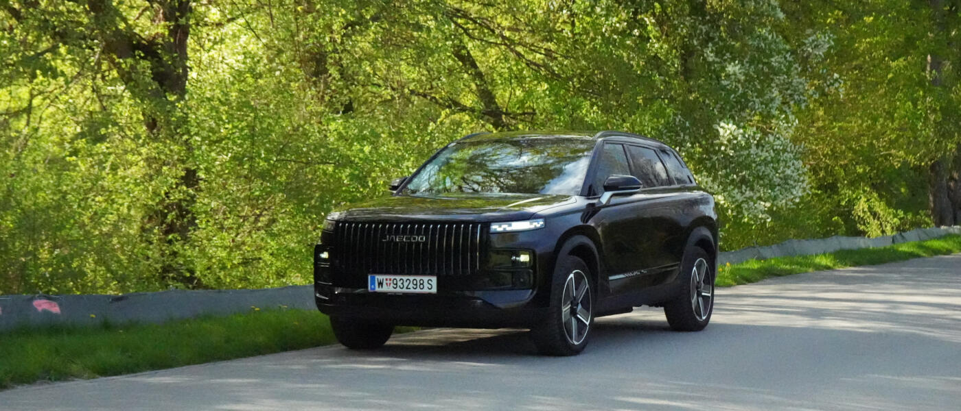 Jaecoo 7 PHEV Plug-in-Hybrid test drive review fahrbericht schwarz black