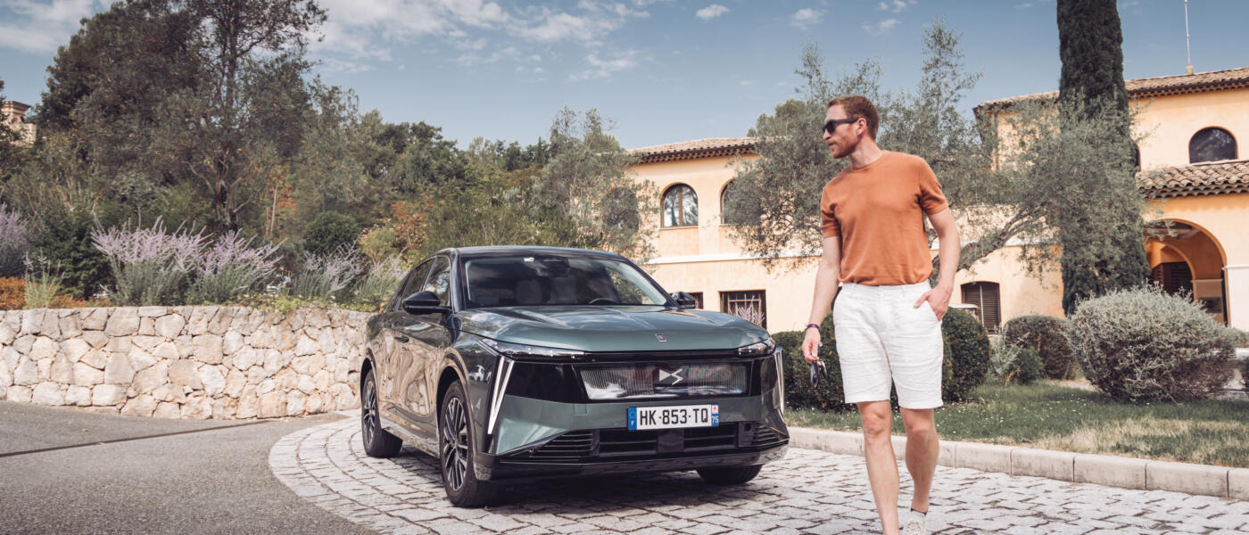 DS N°7 N7 2026 2027 test drive review fahrbericht silky green grün e-tense elektro suv