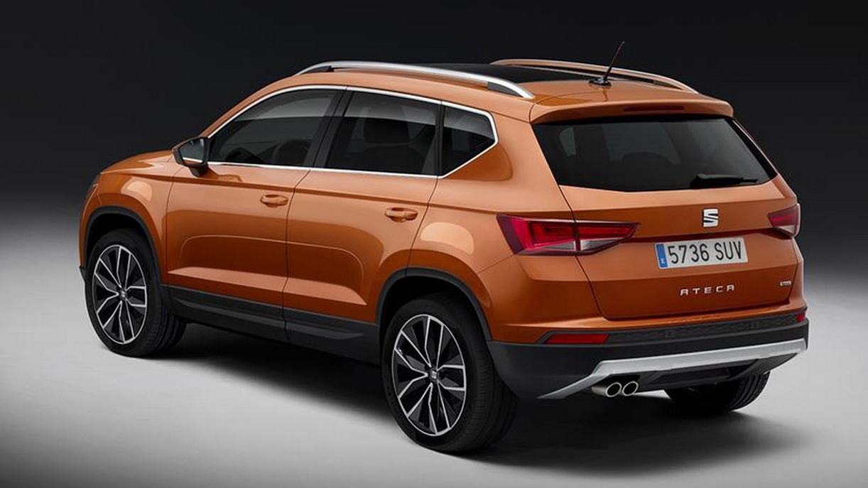 Seat Ateca Leak Suv Gel C A Ndewagen Orange Erste