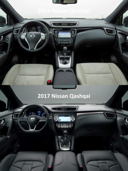005-2014-2017-Nissan-Qashqai-compare-difference-versus ...