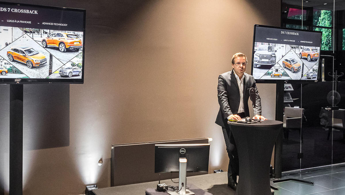 DS Automobiles Konferenz Presse Conference Vienna Wien E-Tense