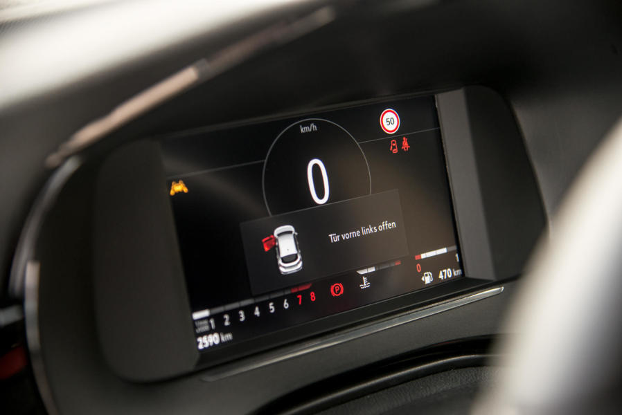 2020 Opel Corsa F GS Line Info display driver information monitor digital autofilou
