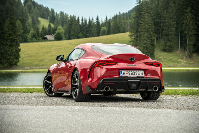 2019 2020 Toyota GR Supra 3.0 Test Review Red Rot 340 hp PS - autofilou